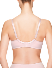 Lauma, Pink Half-padded Bra, On Model Back, 44H40