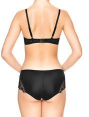 Lauma, Black Shorts Panties, On Model Back, 48J70