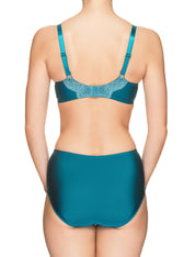 Lauma, Green High Waist Panties, On Model Back, 50H51