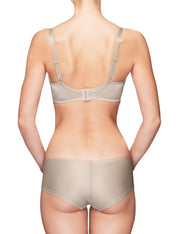 Lauma, Nude Underwired Padded Bra, On Model Back 50H40