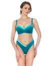 Lauma, Teal Color Bikini, On Model Front, 51K30