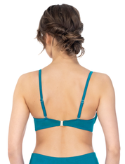 Lauma, Teal Color Bikini Top, On Model Back, 51K31