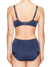 Lauma, Blue Padded Bra, On Model Back, 53H40