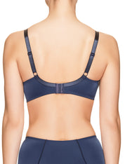Lauma, Blue Padded Bra, On Model Back, 53H40