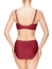 Lauma, Dark Red High Waist Panties, On Model Back, 61J51