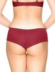 Lauma, Dark Red Shorts Panties, On Model Back, 61J70