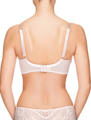 Lauma, Light Pink Underwired Lace Soft-cup Bra, On Model Back, 66H20