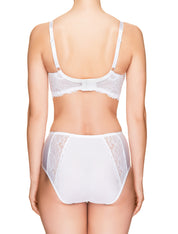 Lauma, White High Waist Panties, On Model Back, 66H52