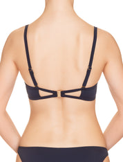 Lauma, Blue Push Up Bikini Top, On Model Back, 70H35
