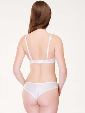Lauma, White String Panties, On Model Back, 70J60