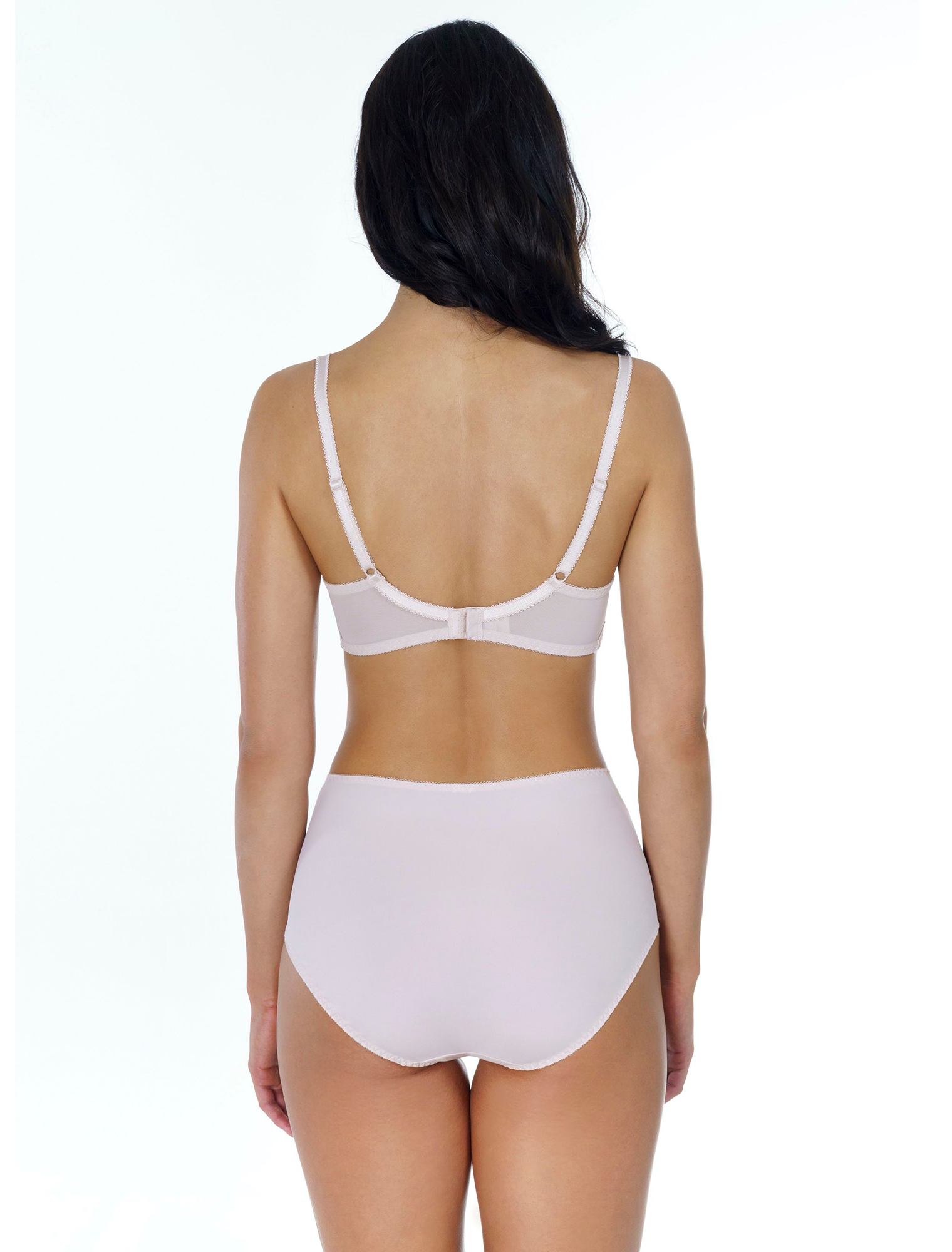 Lauma, Beige Underwired Spacer Cup Bra, On Model Back, 72F32