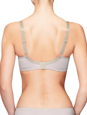 Lauma, Gray Non-padded Bra, On Model Back, 73H20
