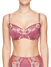 Lauma, Pink Non-padded Bra, On Model Front, 73H20