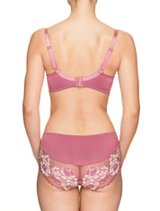 Lauma, Pink Half Padded Bra, On Model Back, 73H40