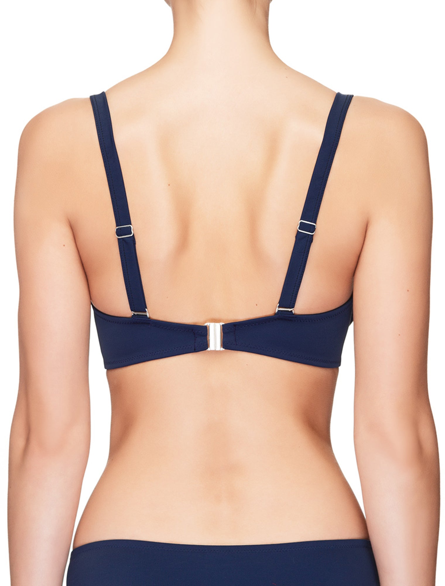 Lauma, Blue Moulded Bikini Top, On Model Back, 74H31