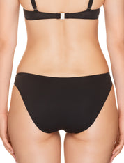 Lauma, Black Swimwear Bikini Bottom, On Model Back, 75H50