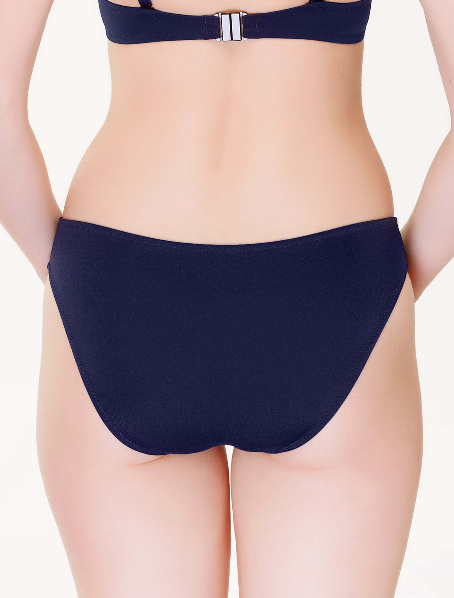 Lauma, Blue Bikini Panties, On Model Back, 75J50