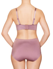 Lauma, Pink Seamless High Waist Panties, On Model Back, 77D52