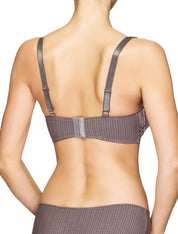 Lauma, Violet Print Balconette Bra, On Model Back, 78H30