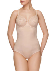 Lauma, Nude Shapewear Bodysuit, On Model Front, 79700