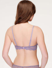 Lauma, Light Violet Push-up Bra, On Model Back, 79J35