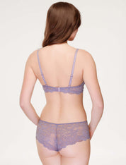 Lauma, Light Violet Push-up Bra, On Model Back, 79J35