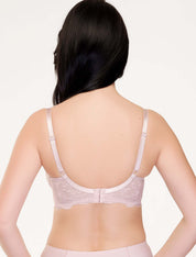 Lauma, Light Pink Non-padded Underwired Bra, On Model Back, 89J20