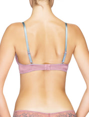 Lauma, Lilac Push-Up Bra, On Model Back, 91H10