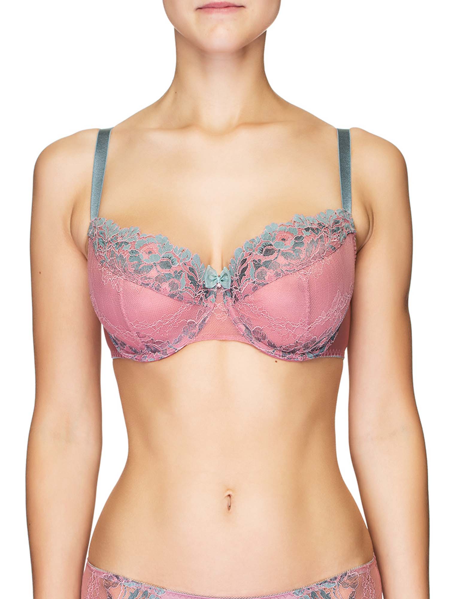 Lauma, Lilac Underwired Bra, On Model Front, 91H20