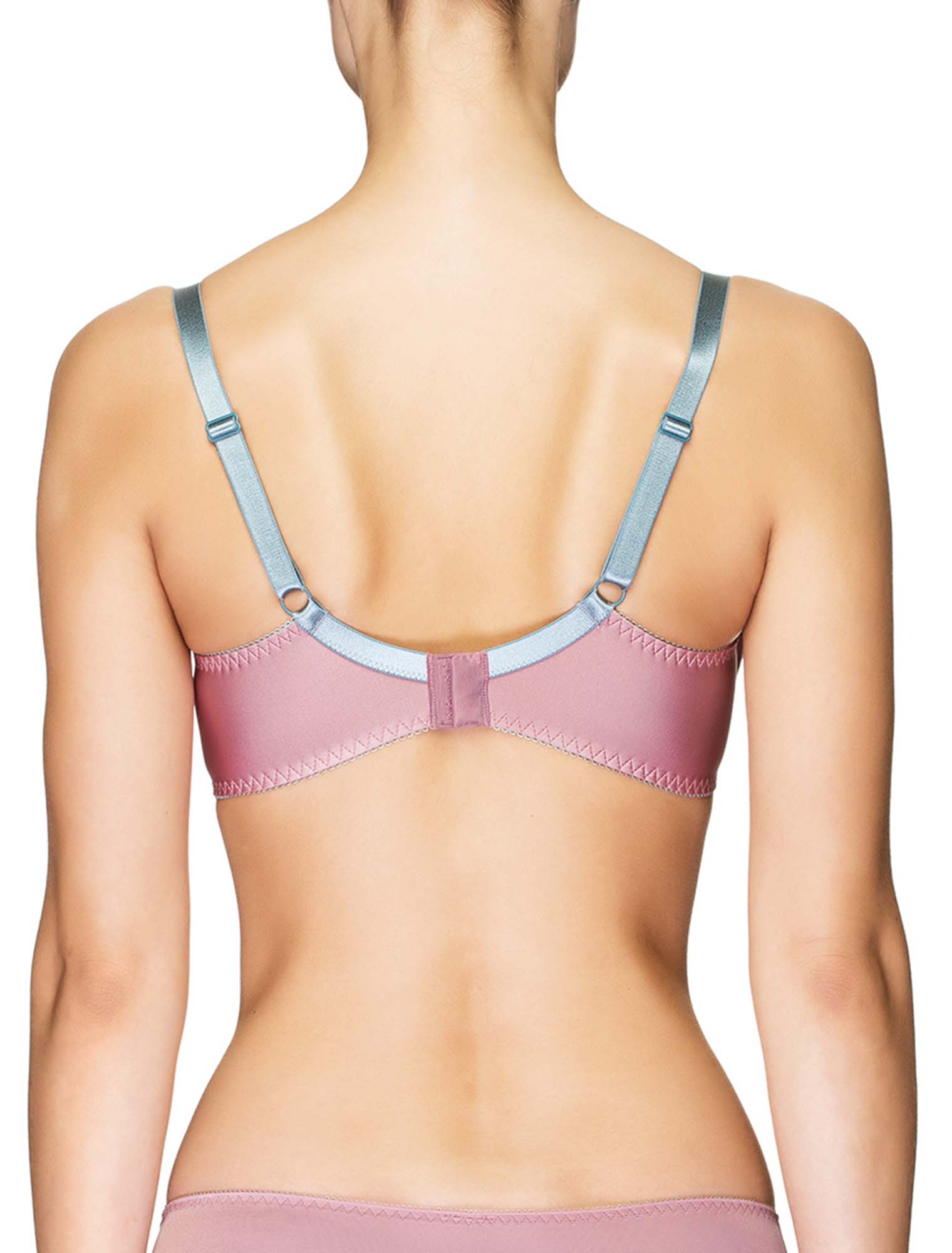 Lauma, Lilac Underwired Bra, On Model Back, 91H20
