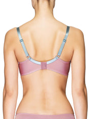 Lauma, Lilac Underwired Bra, On Model Back, 91H20