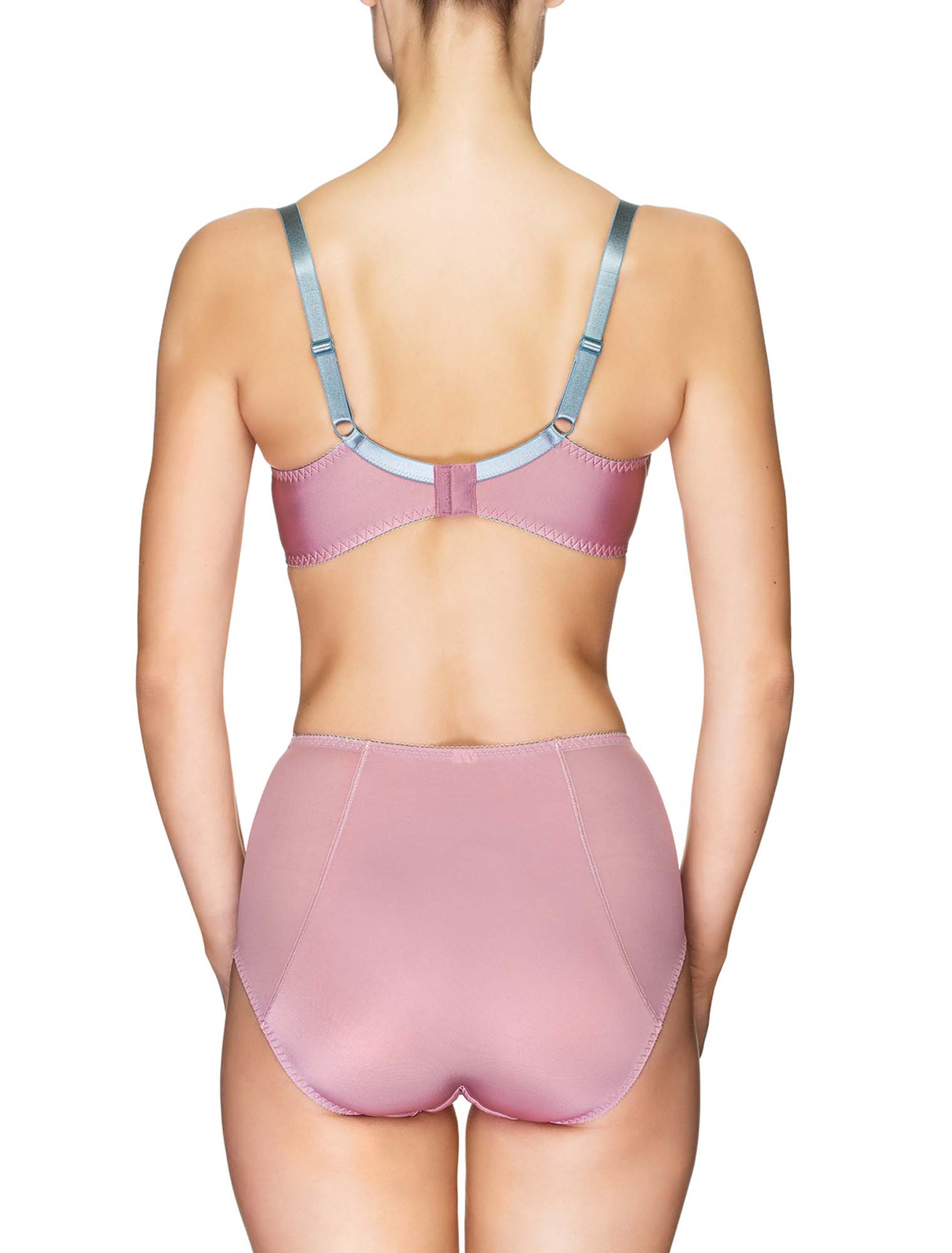 Lauma, Lilac Underwired Bra, On Model Back, 91H20