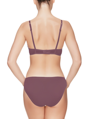 Lauma, Violet Smooth Push-up Bra, On Model Back 92H34