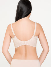 Lauma, Nude Moulded Cup Full Coverage Bra, On Model Back, 92H38