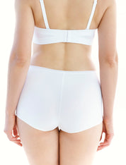 Lauma, White High Waist Panties, On Model Back, 94J51