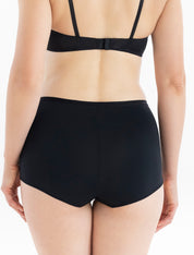 Lauma, Black High Waist Panties, On Model Back, 94J51