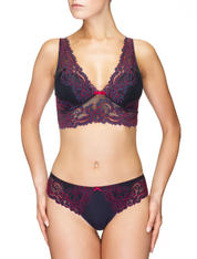 Lauma, Blue Lace Bralette, On Model Front, 99H22