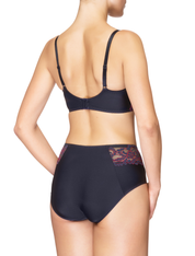 Lauma, Blue Padded Bra, On Model Back, 99H30