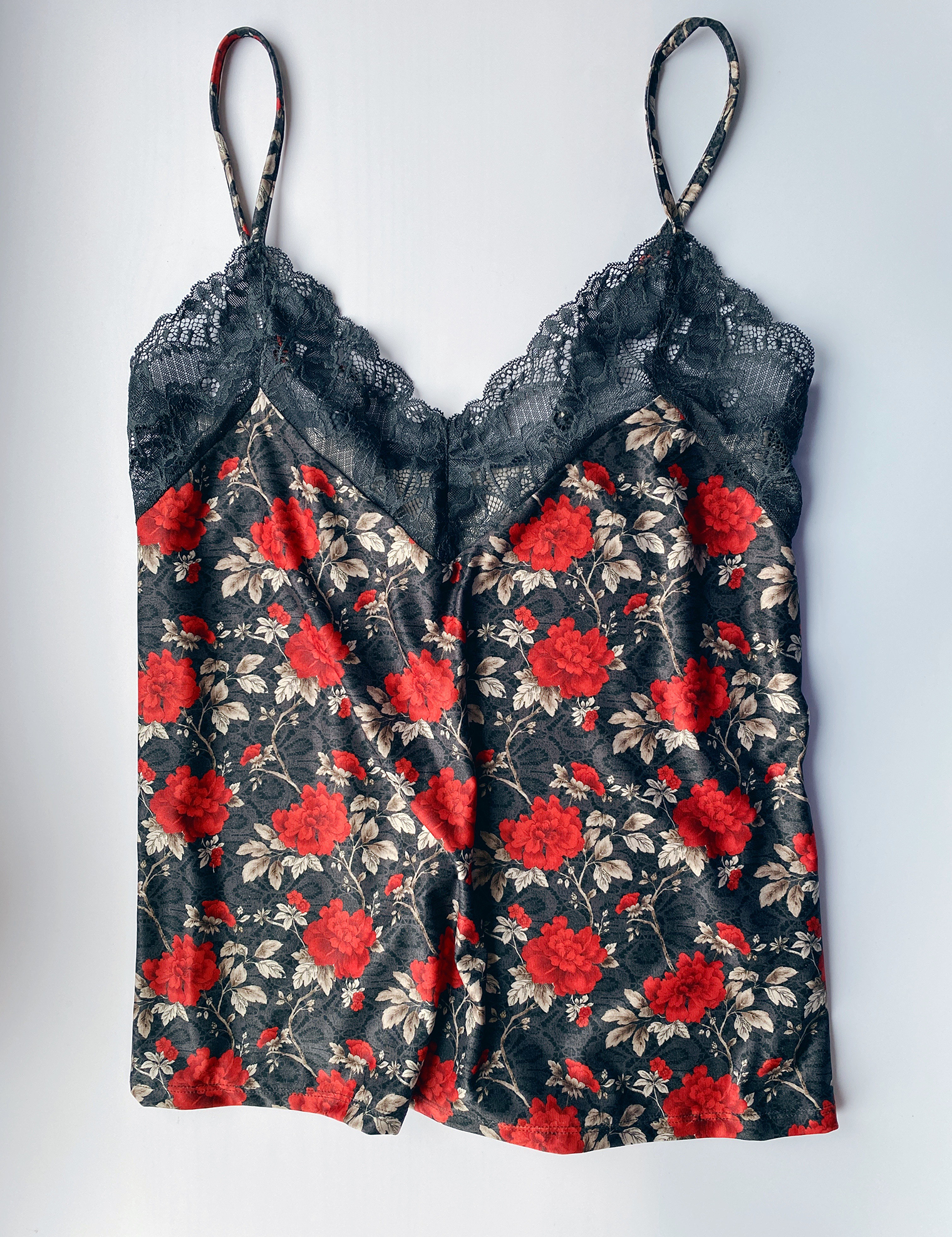 Lauma, Printed Pyjama Top, Front, 10N80