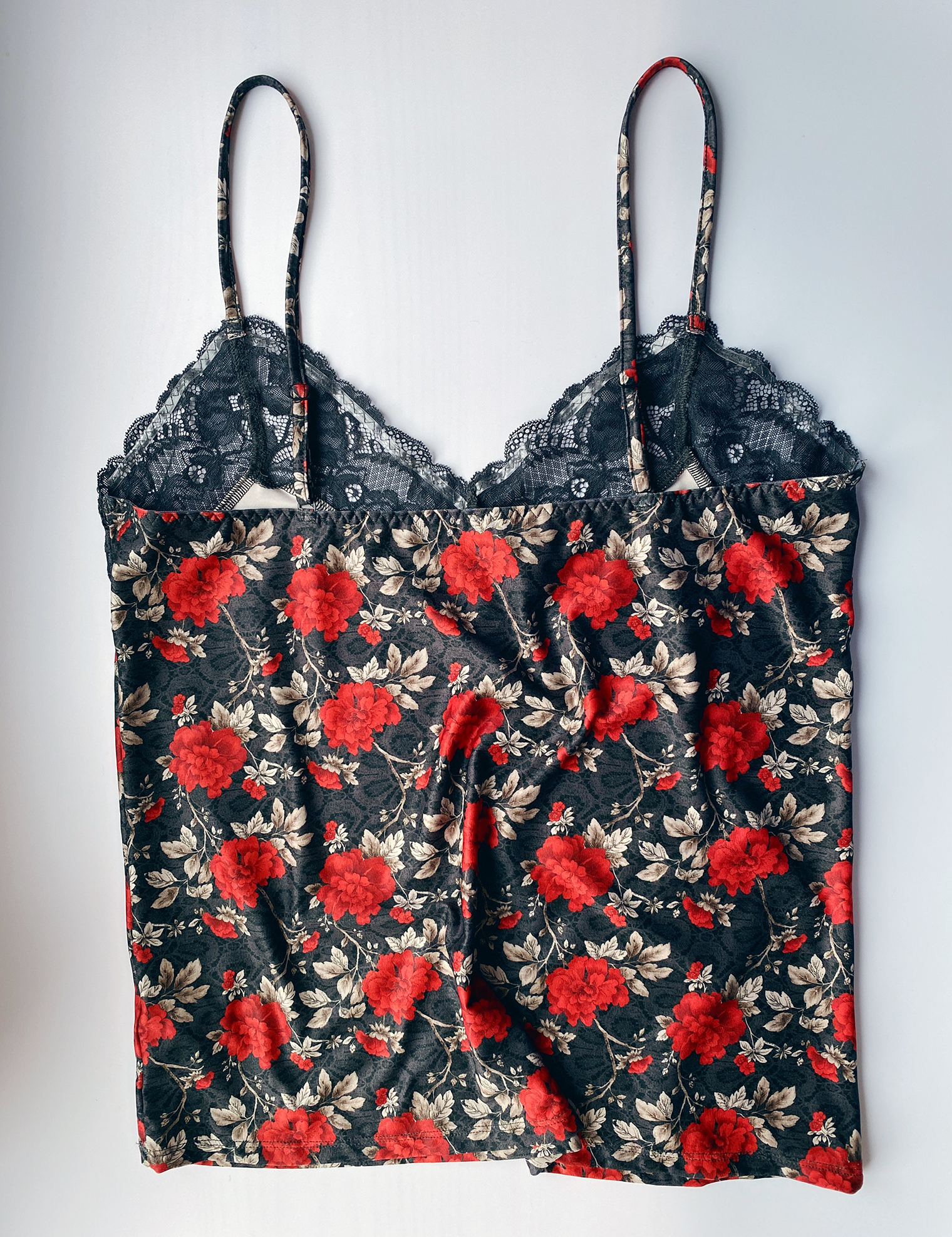 Lauma, Printed Pyjama Top, Back, 10N80