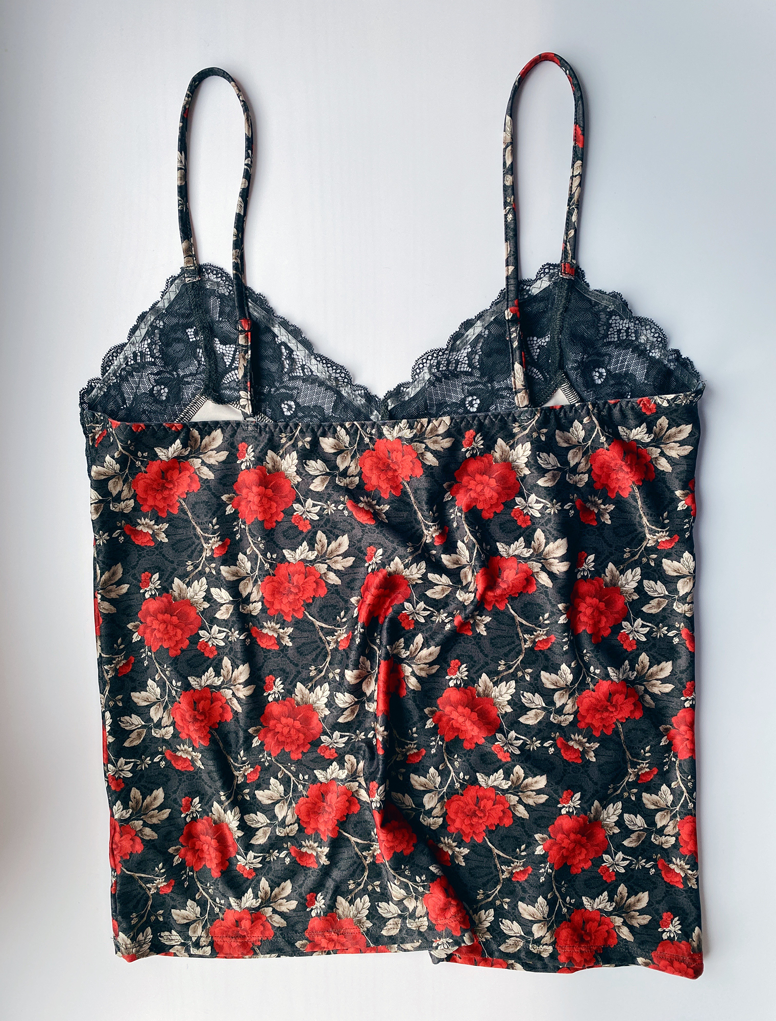 Lauma, Printed Pyjama Top, Back, 10N80