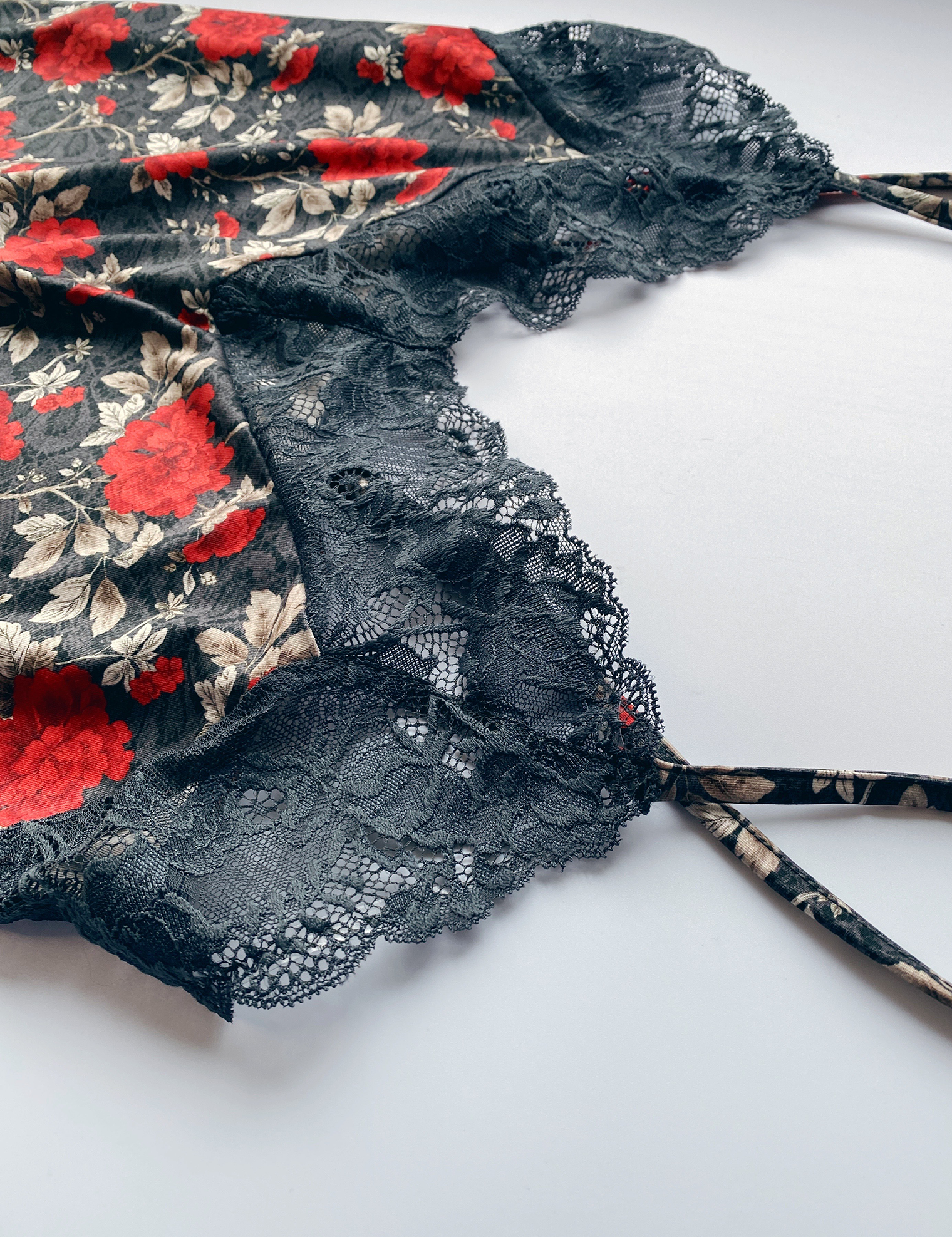 Lauma, Printed Pyjama Top, Front, 10N80