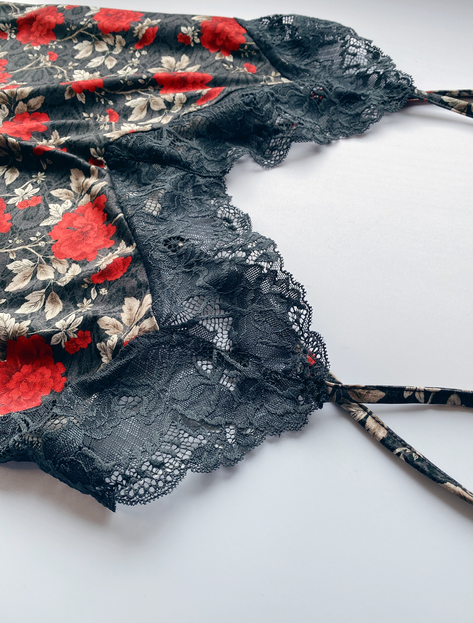 Lauma, Printed Pyjama Top, Front, 10N80