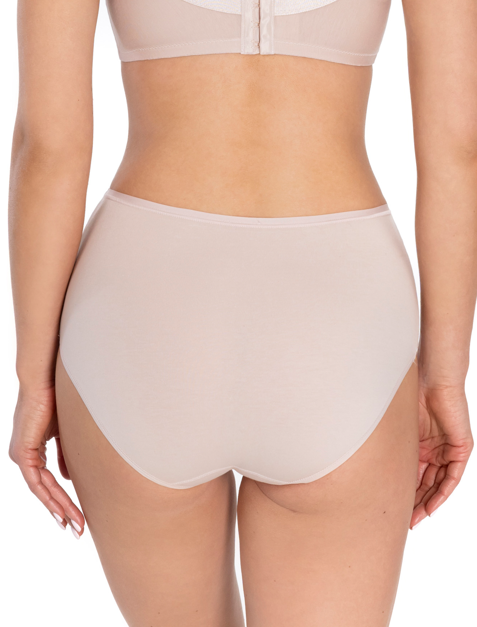 Simple Cotton High Waist Panty