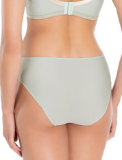 Lauma, Light Green Mid-waist Panty, On Model Back, 17L50