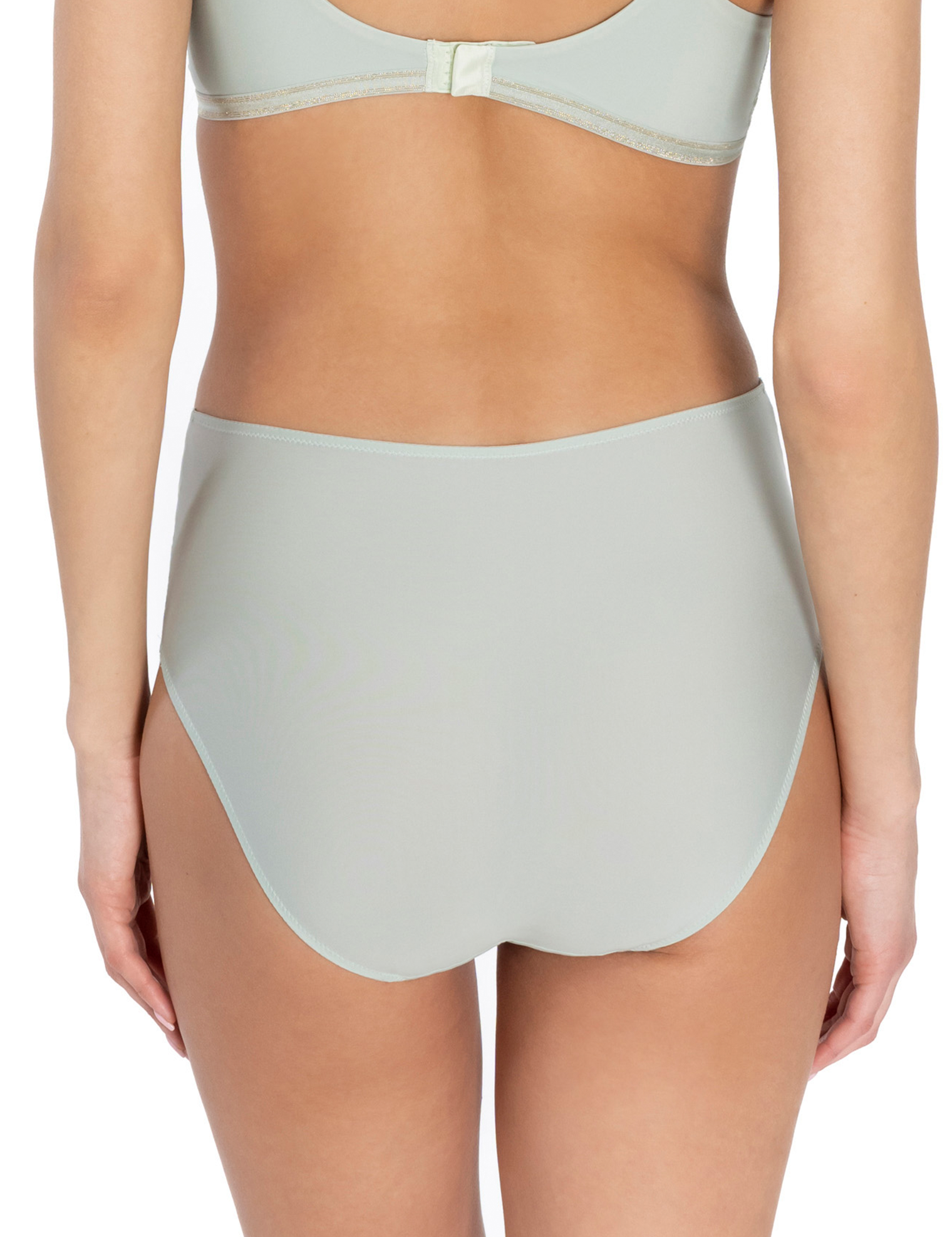 Lauma, Light Green High-waist Panty, On Model Back, 17L51