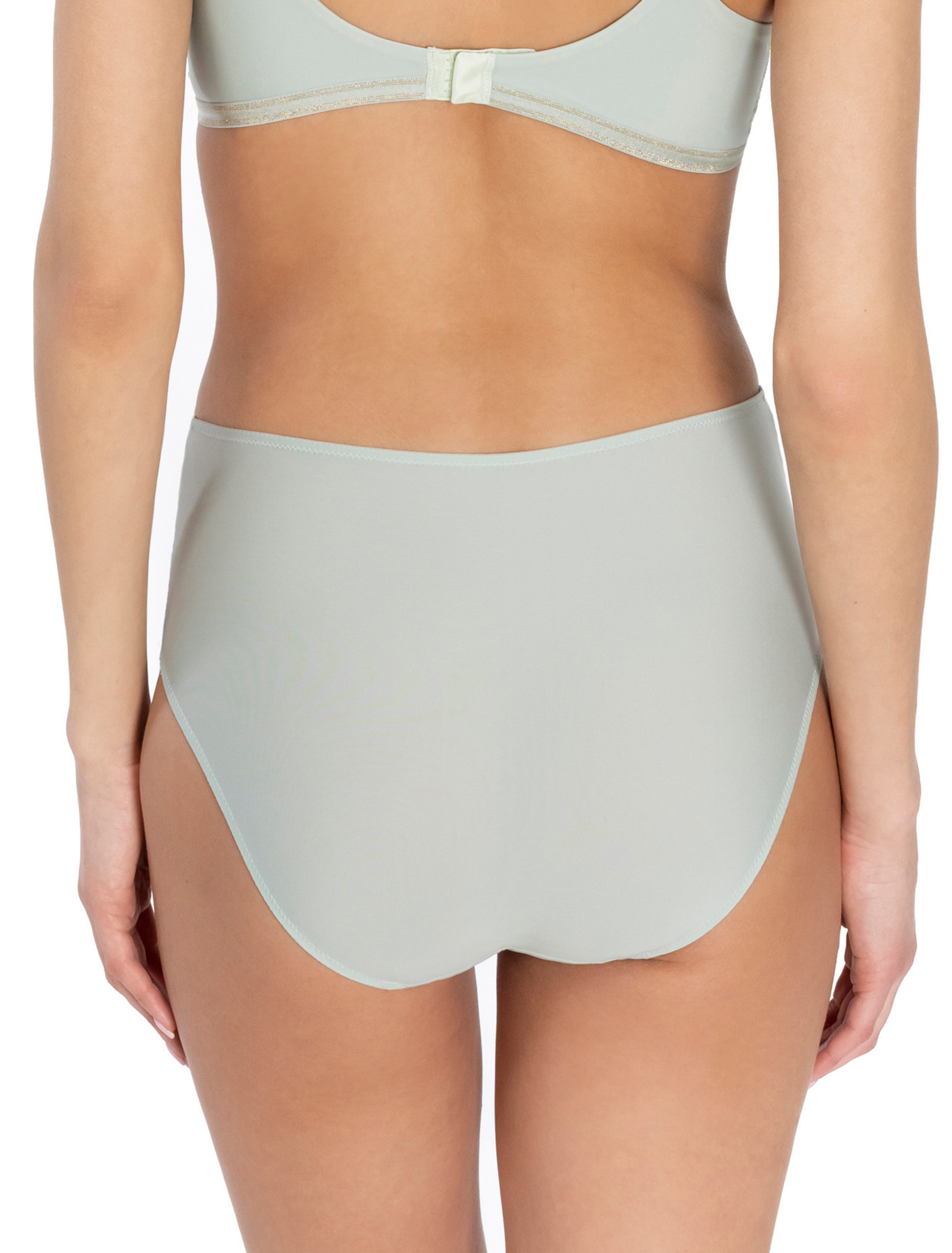 Lauma, Light Green High-waist Panty, On Model Back, 17L51
