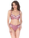 Lauma, Pink Non-padded Underwired Bra, On Model Front, 37K20