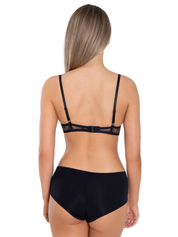 Lauma, Black, Lace Lingerie Set, On Model, Back, 42L70, 42L22