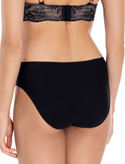 Lauma, Black, Lace Panties, On Model, Back, 42L52